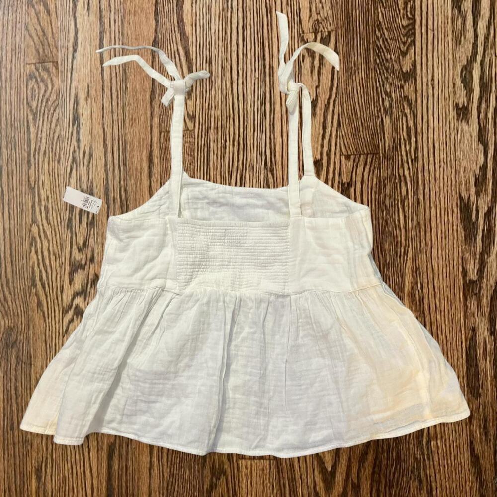 White babydoll top old navy - Picture 4 of 4